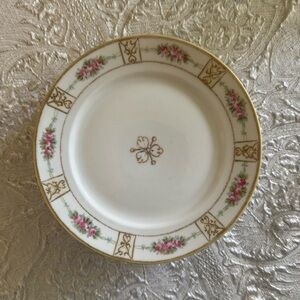 Vintage Nippon Hand Painted Salad Plates 7.5” set of 6